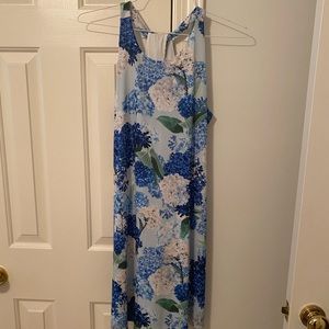 Hydrangea dress